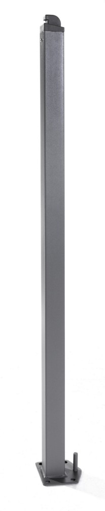 HC Home & Living Seitenmarkise Balkonmarkise aus Aluminium, ca. 3 x 1,6 m - Anthrazit