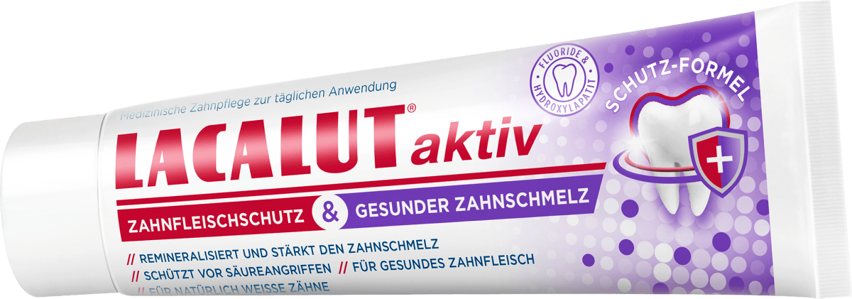 Zahnpasta aktiv Zahnfleischschutz & Gesunder Zahnschmelz, 75 ml