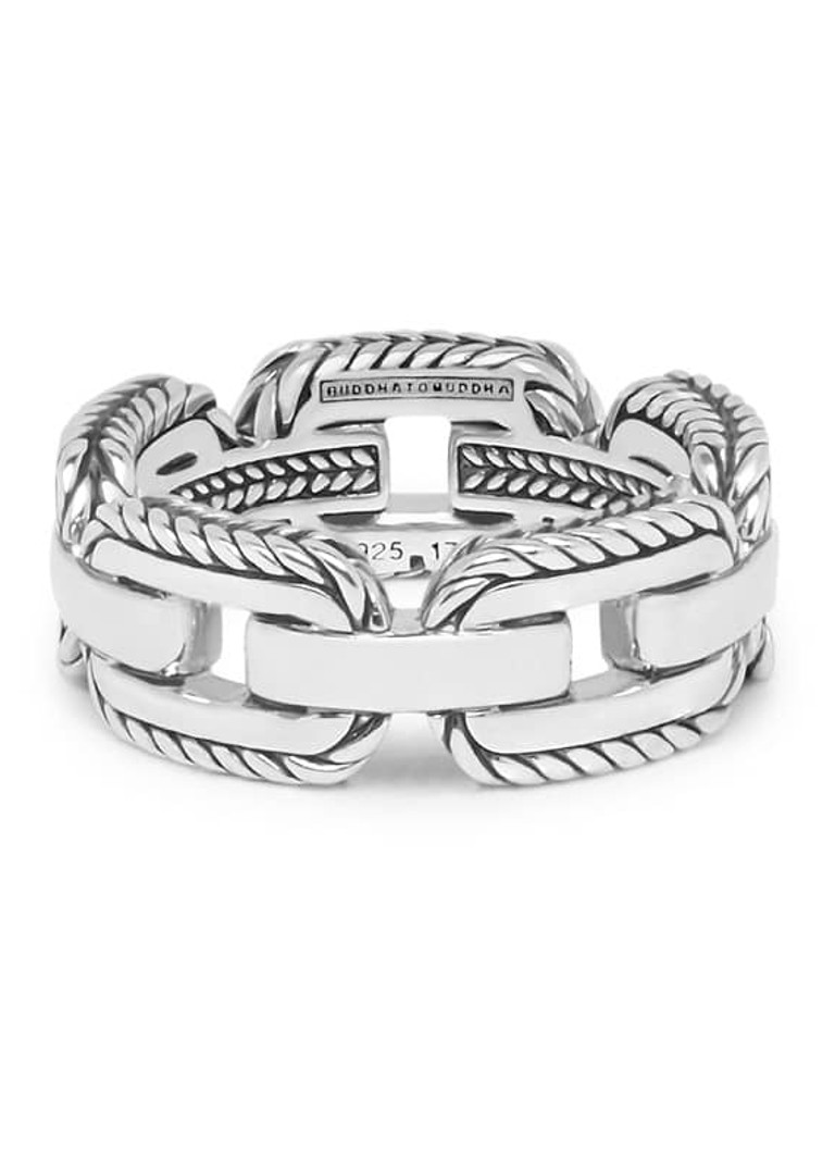 Buddha to Buddha Barbara Link silver ring