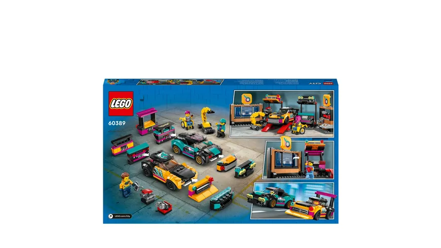 LEGO City 60389 Autowerkstatt