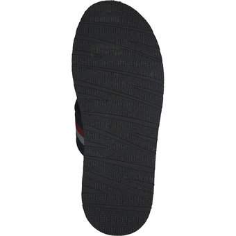 Tommy Hilfiger Criss Cross Pantolette in schwarz