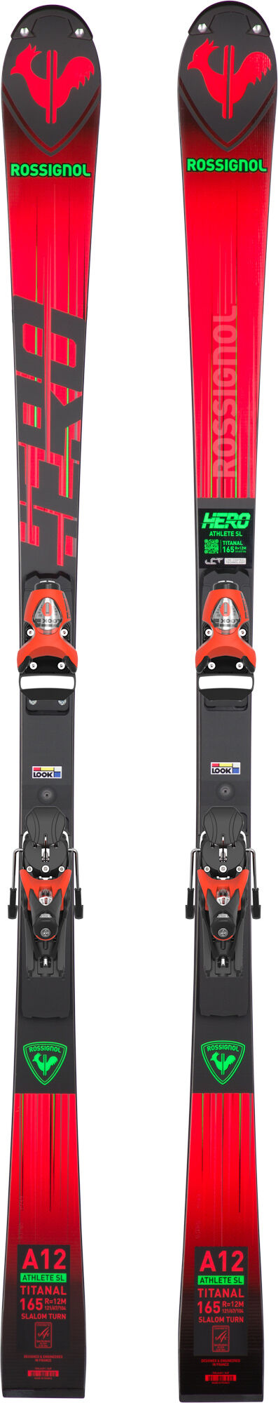 Skis racing unisexe HERO ATHLETE FIS SL FACTORY 165 R22