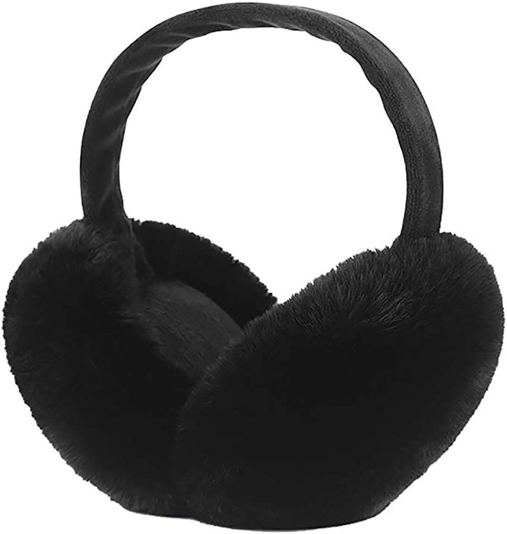 YYV Ohrenwärmer Winter Ohrenwärmer, Winter Ohrenschützer Abnehmbar Waschbar Plüsch Ohrenschützer warme Kälteschutz Winterzubehör Outdoor Ohrenmuscheln