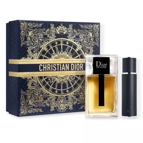 COFFRET DIOR HOMME Eau de toilette et vaporisateur de voyage