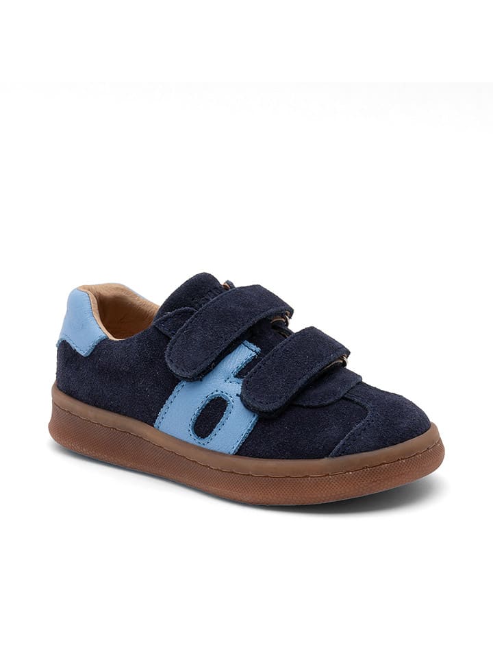 bisgaard Leder-Sneakers in Dunkelblau günstig kaufen