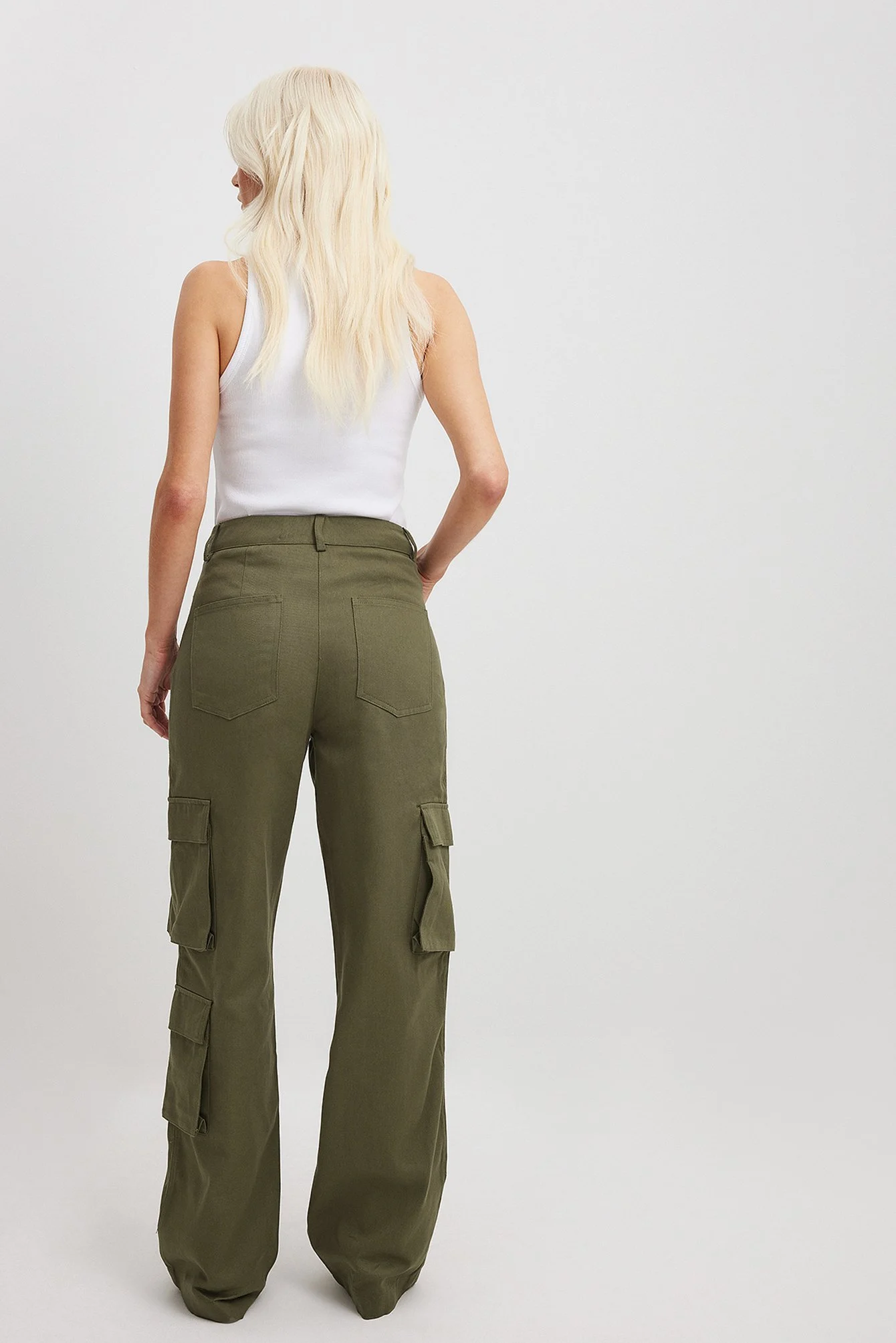 Cargohose mit Nahtverlaufdetail