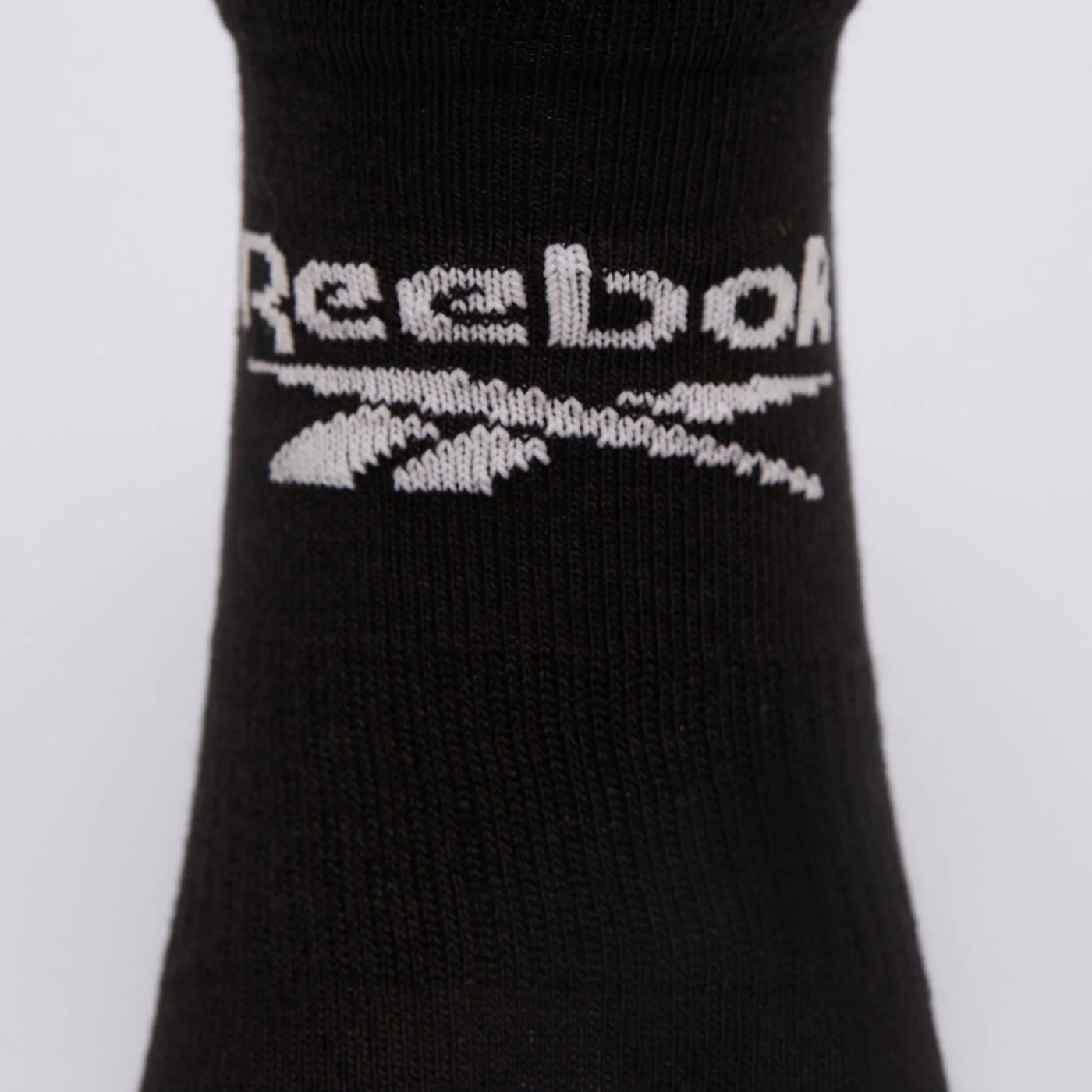 REEBOK SOCKEN 3 PACK SOCKS FOOTIE Schwarz