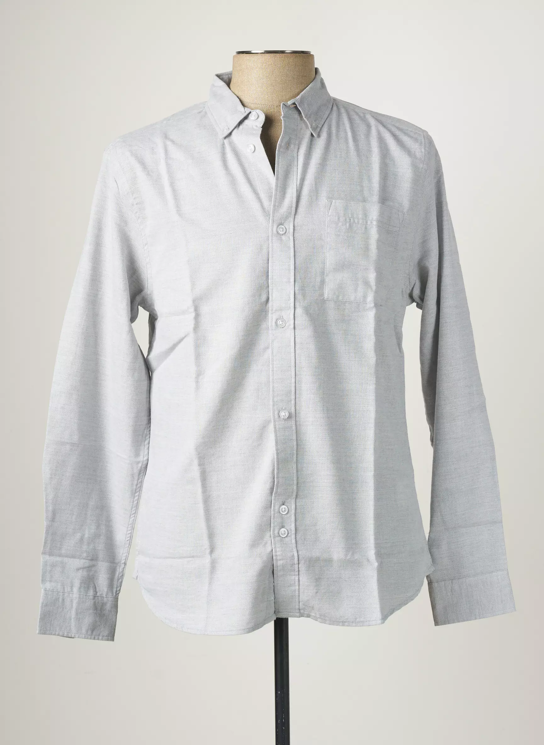 Bellfield Manches Longues Homme couleur gris