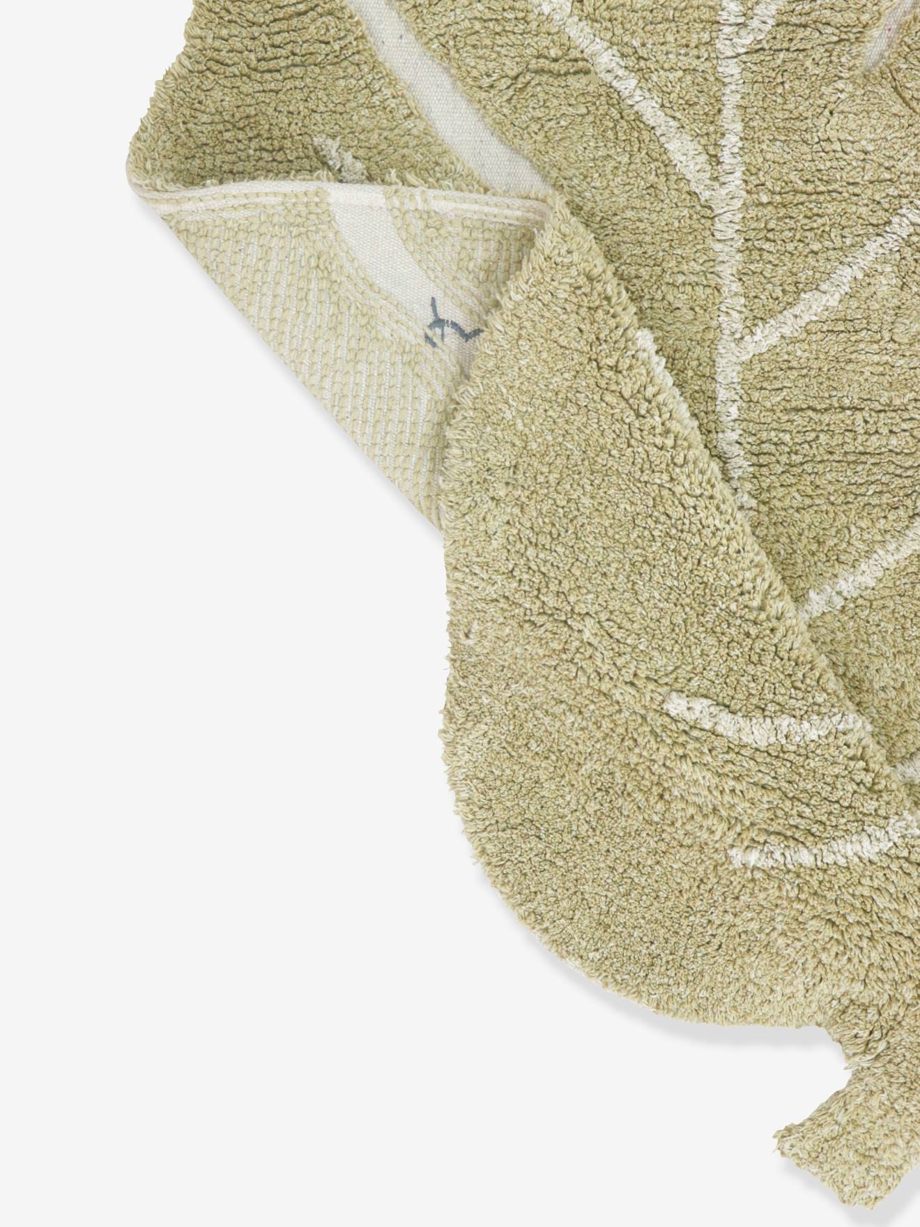 Tapis coton Lavable Mini Monstera
