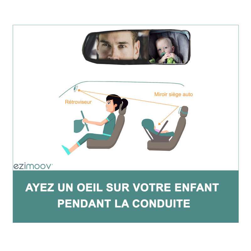 Miroir de voiture classic Ezimoov