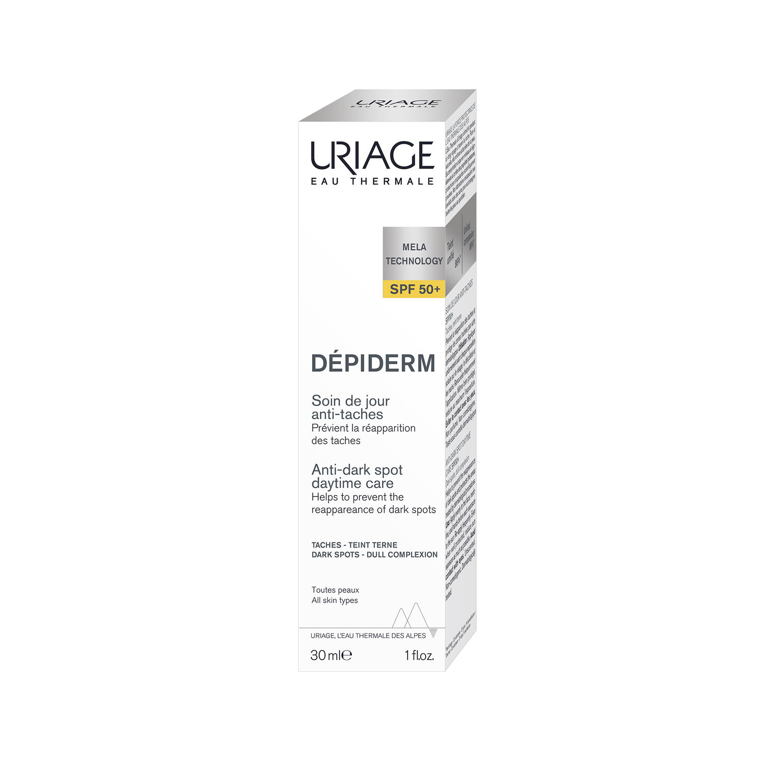 Uriage Depiderm SPF50+ Soin de Jour Anti-taches