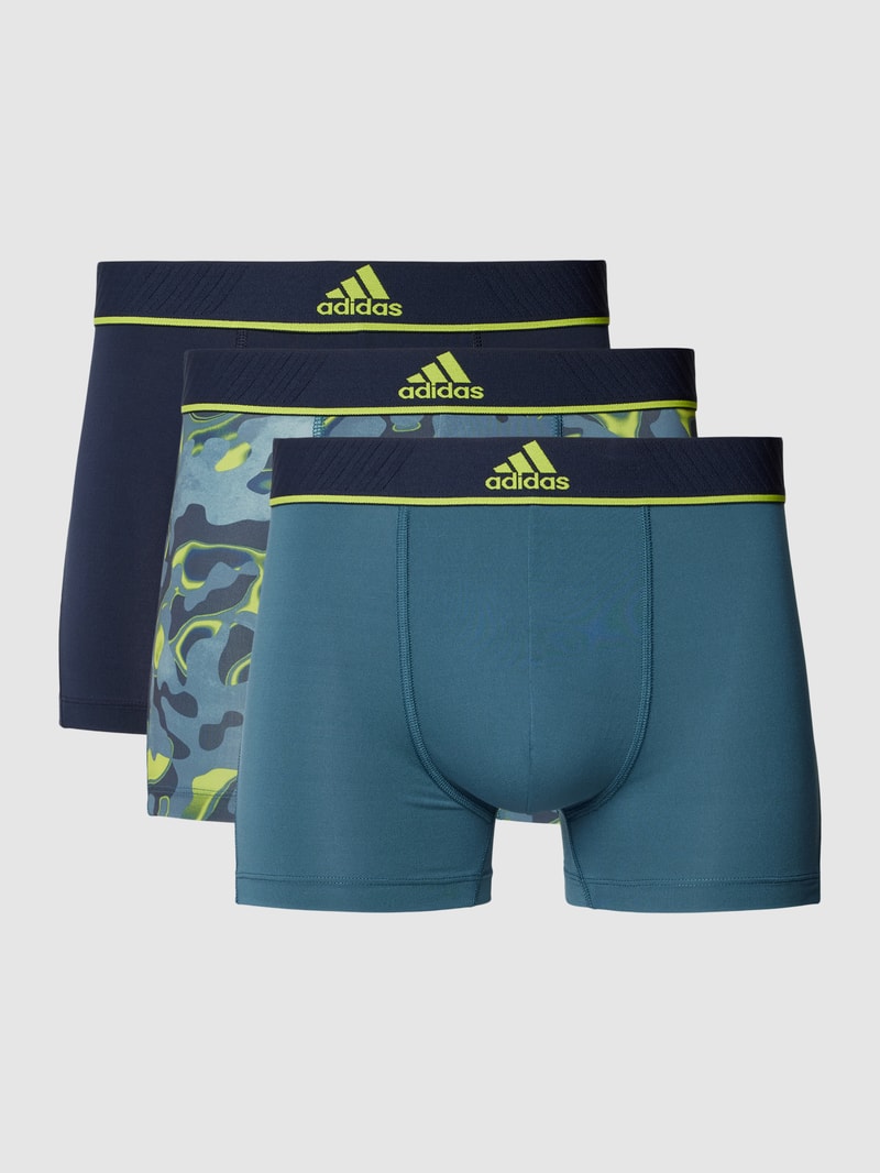Trunks mit Label-Details in neon gelb