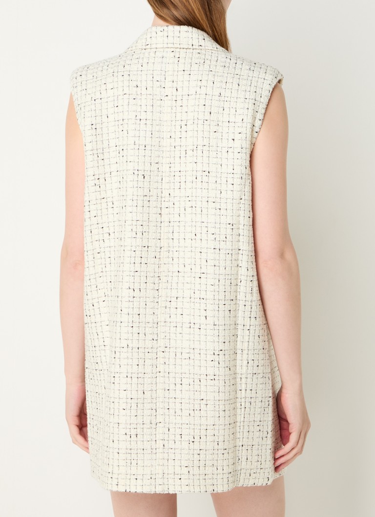 Anine Bing Aldenin tweedminibleiserimekko lurexilla