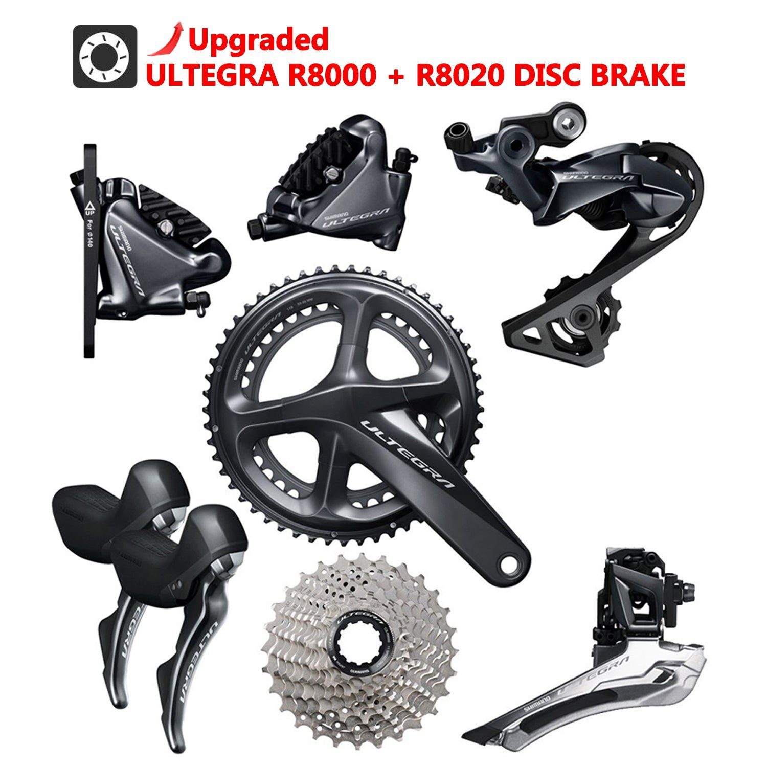 SAVA Rennrad SAVA Mudrunner 1 Carbon Gravelbike mit SHIMANO ULTEGRA R8020 22 Gang, 22 Gang SHIMANO SHIMANO ULTEGRA RD-R8020 Schaltwerk, Kettenschaltung