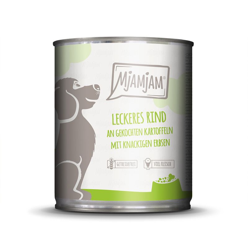 Sparpaket MjAMjAM Adult Hund 12 x 800 g