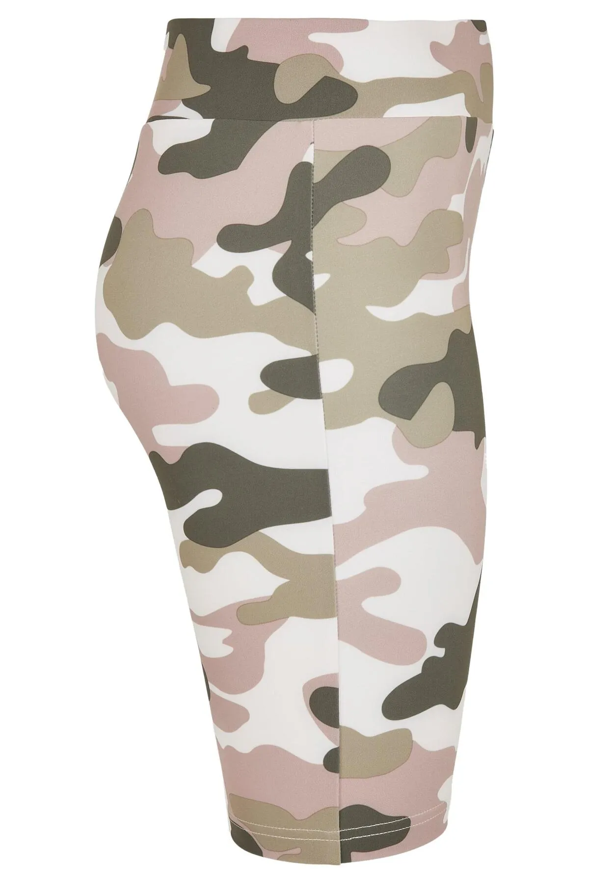 Urban Classics  Damen Ladies High Waist Camo Tech Cycle Shorts