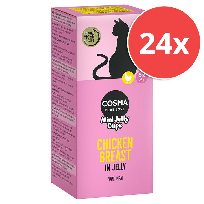 Sparpaket Cosma Mini Jelly Cups 24 x 25 g zu TOP-Preisen | bitiba
