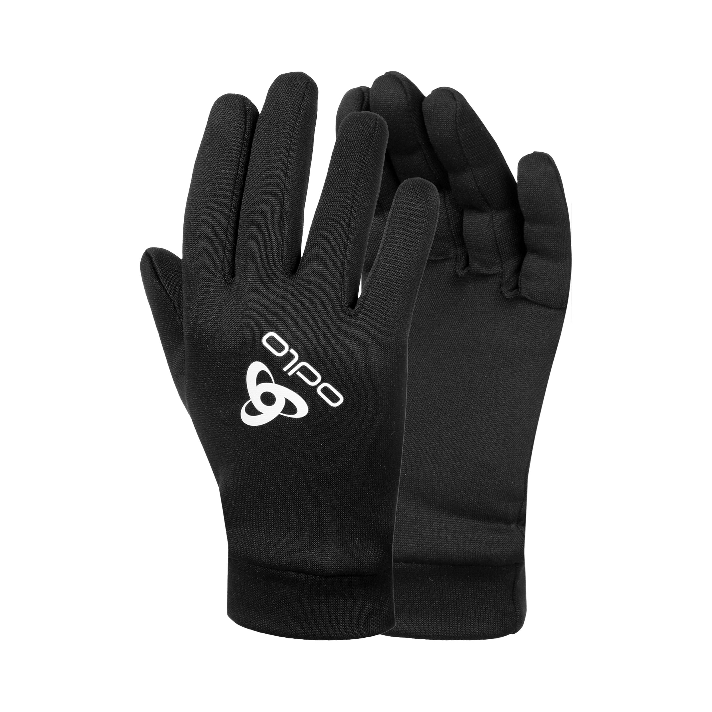 Stretchfleece Liner Eco Gloves Laufhandschuhe - Schwarz