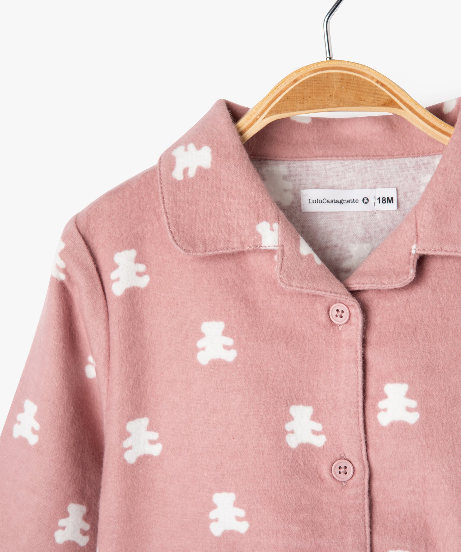 Ensemble pyjama et robe de chambre bébé fille- LuluCastagn... rose | GEMO