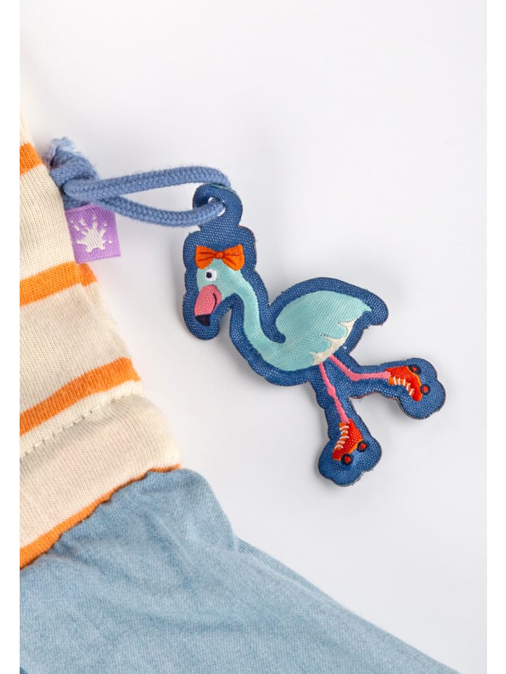 Sigikid Kleid Wild Flamingo in creme/orange/blau günstig kaufen