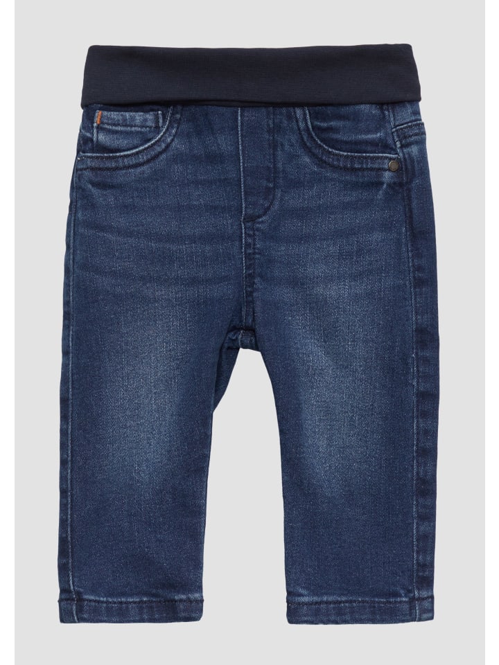 s.Oliver Jeans-Hose lang in Blau günstig kaufen