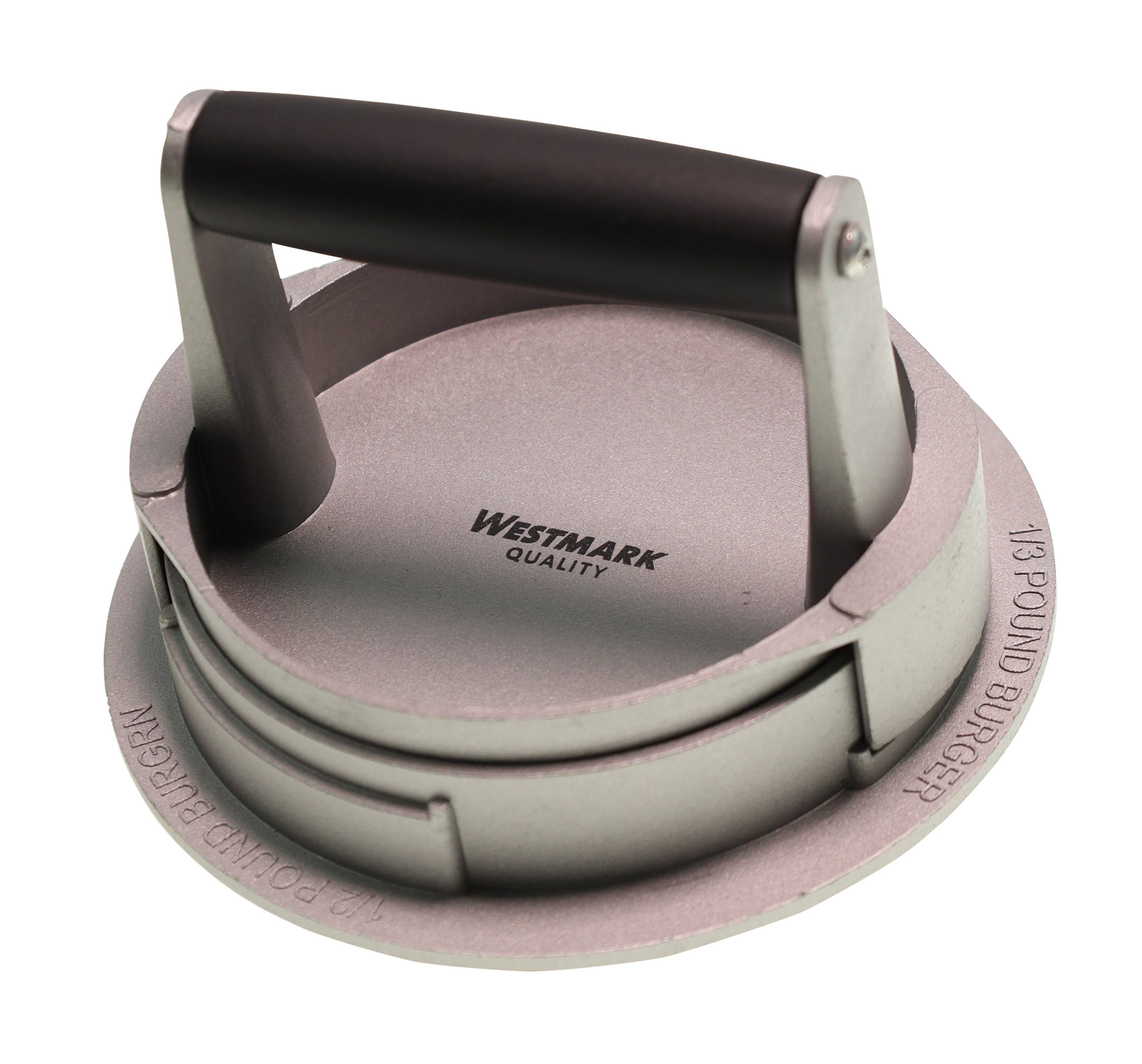 WESTMARK Hamburger Maker Westmark 62252260 Vario Hamburgermaker, Spülmaschinengeeignet, Alumi