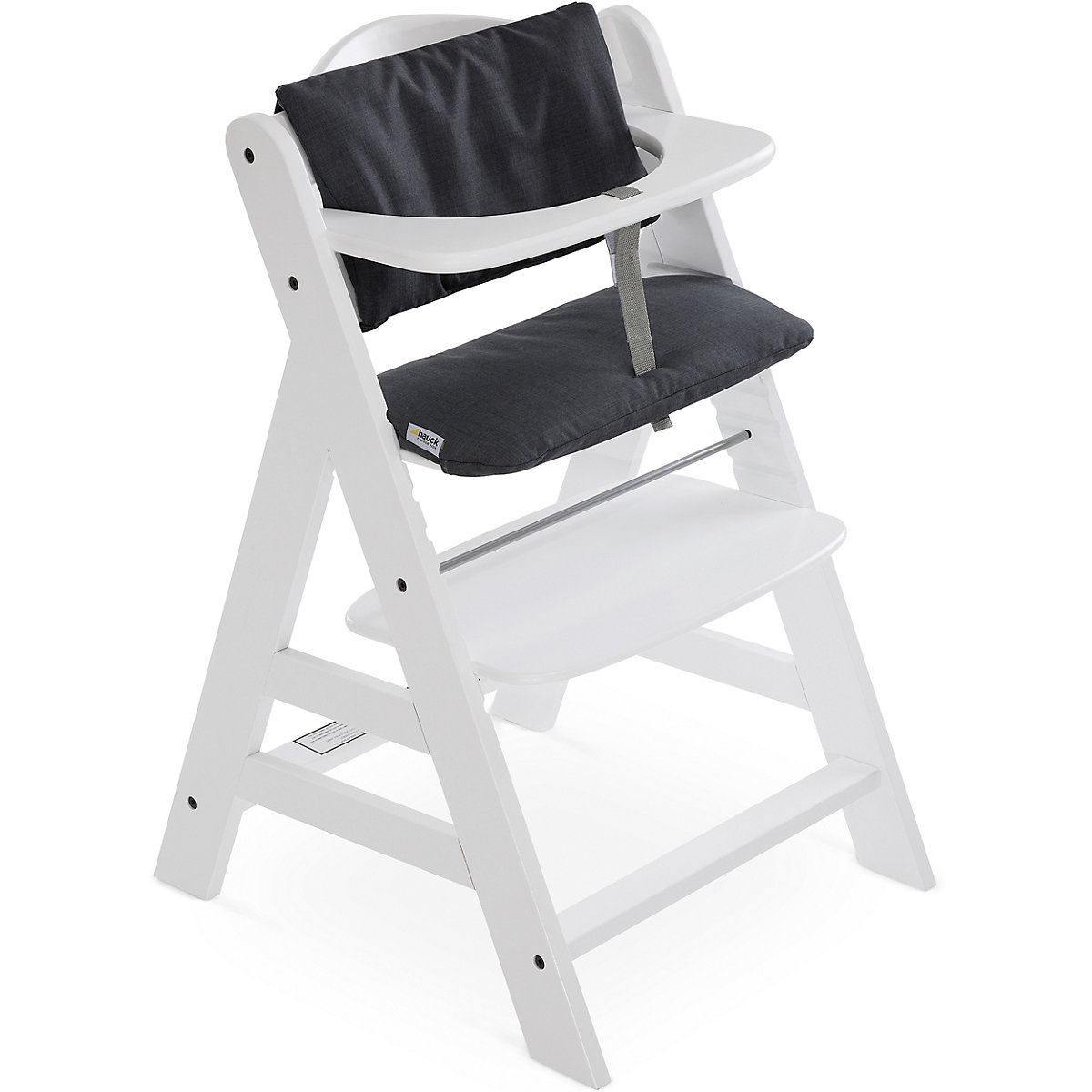 Sitzauflage Highchair Pad Deluxe, Melange Charcoal