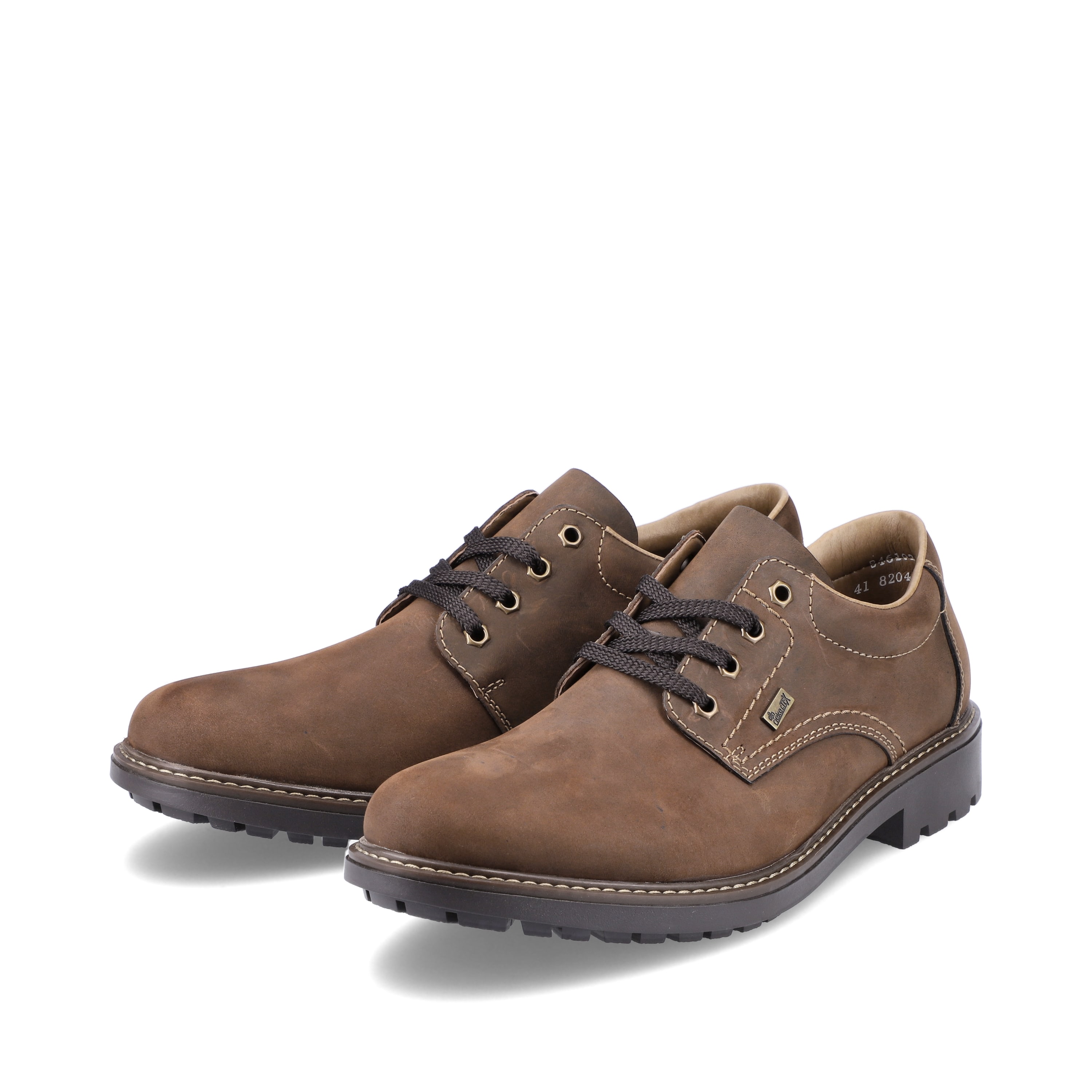 Rieker Herren Schnürschuhe kaffeebraun