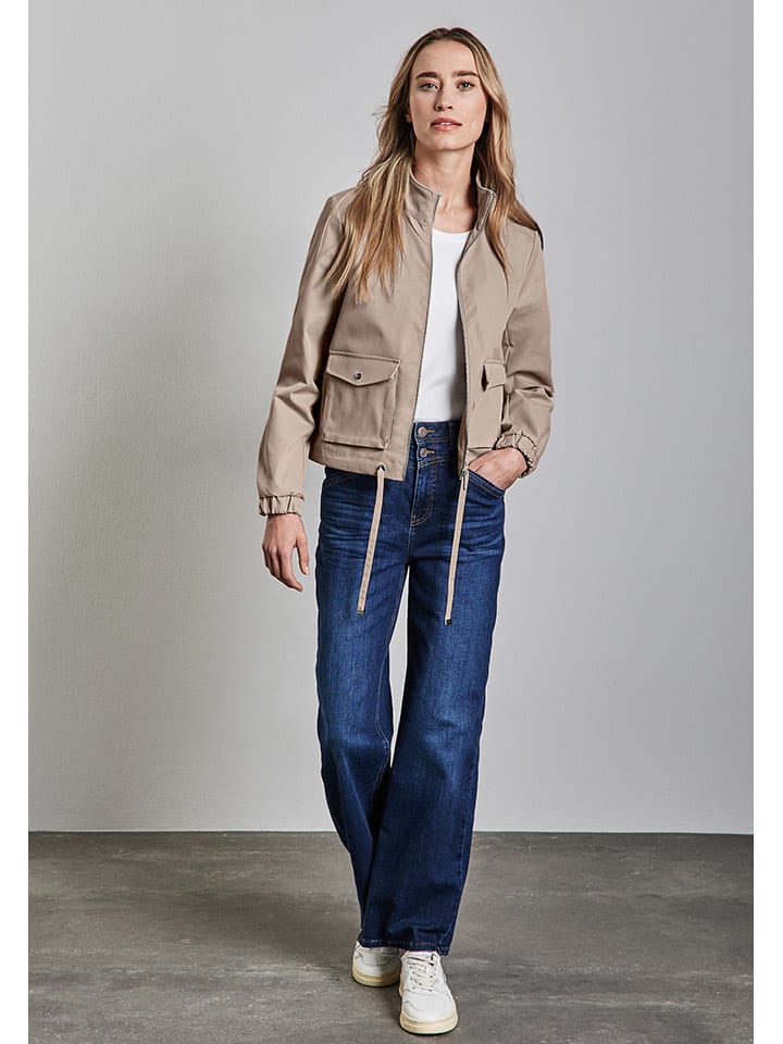 Street One Jacke in Beige günstig kaufen