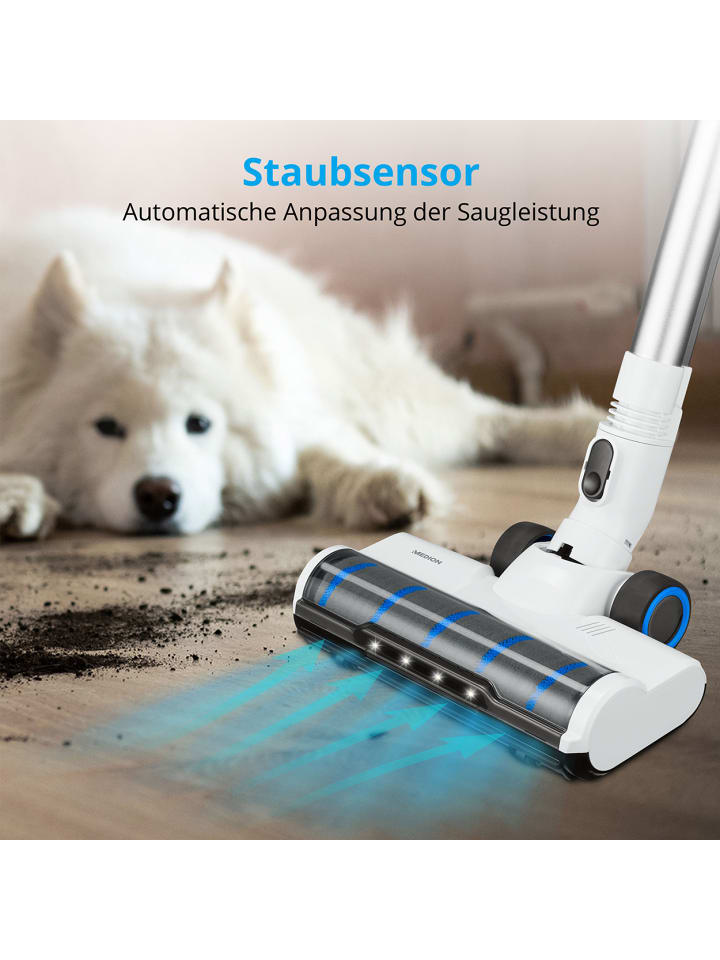 Medion Akku Staubsauger MD 11610 in weiß günstig kaufen onesize