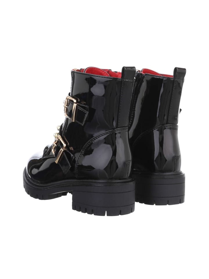 Ital-Design Stiefelette in Schwarz günstig kaufen