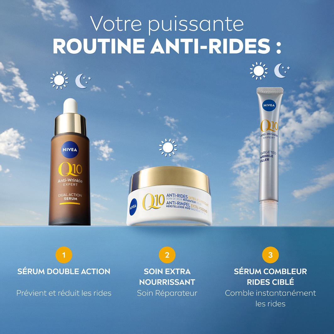 NIVEA ypač maitinamasis dieninis veido kremas nuo raukšlių sausai odai SPF 15