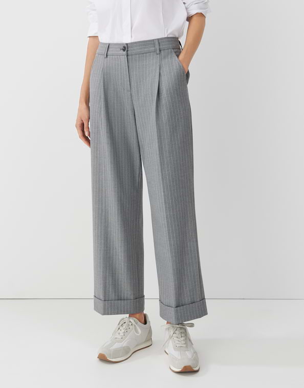 Bundfaltenhose Cisilia city