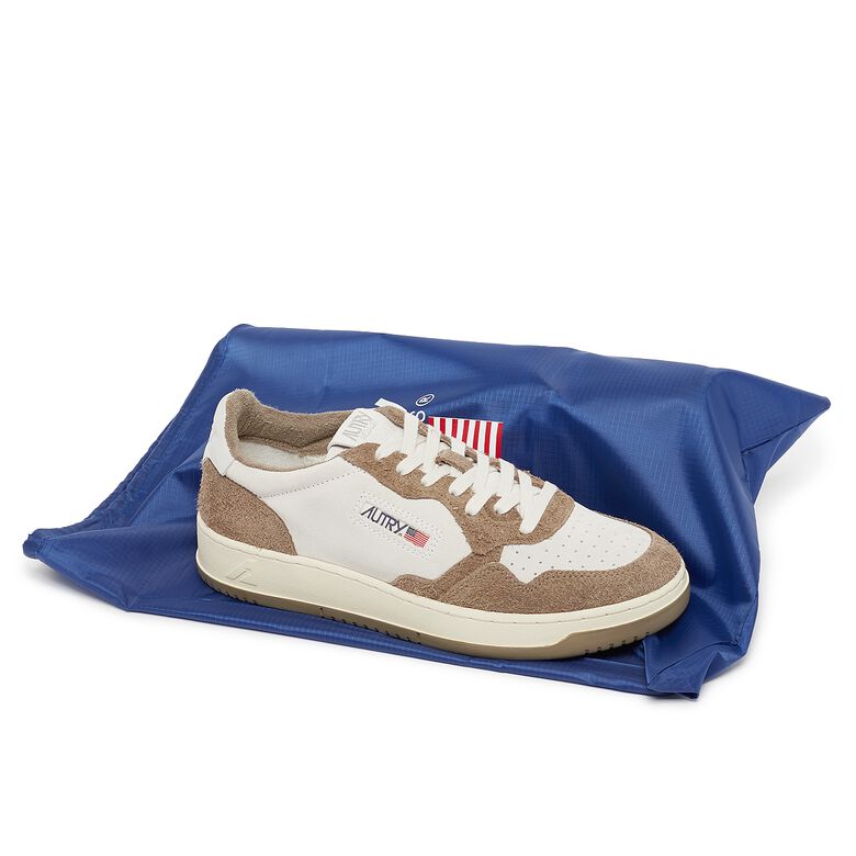 Autry Medalist Low SH04 suede/hair mud