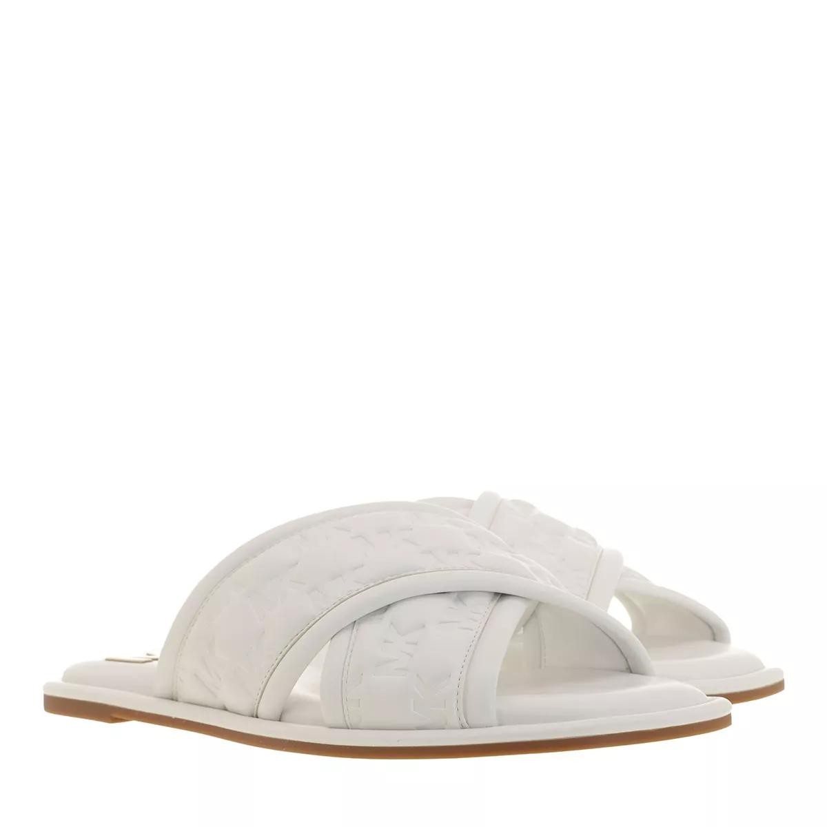 MICHAEL KORS Pantoletten weiss Slide