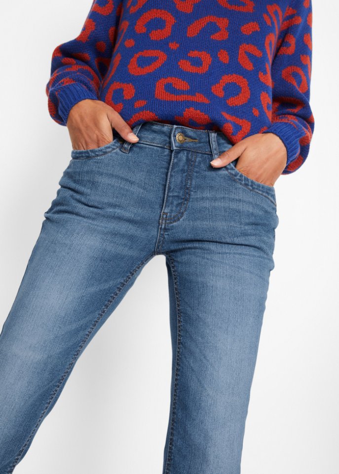 Komfort-Stretch-Jeans, Bootcut