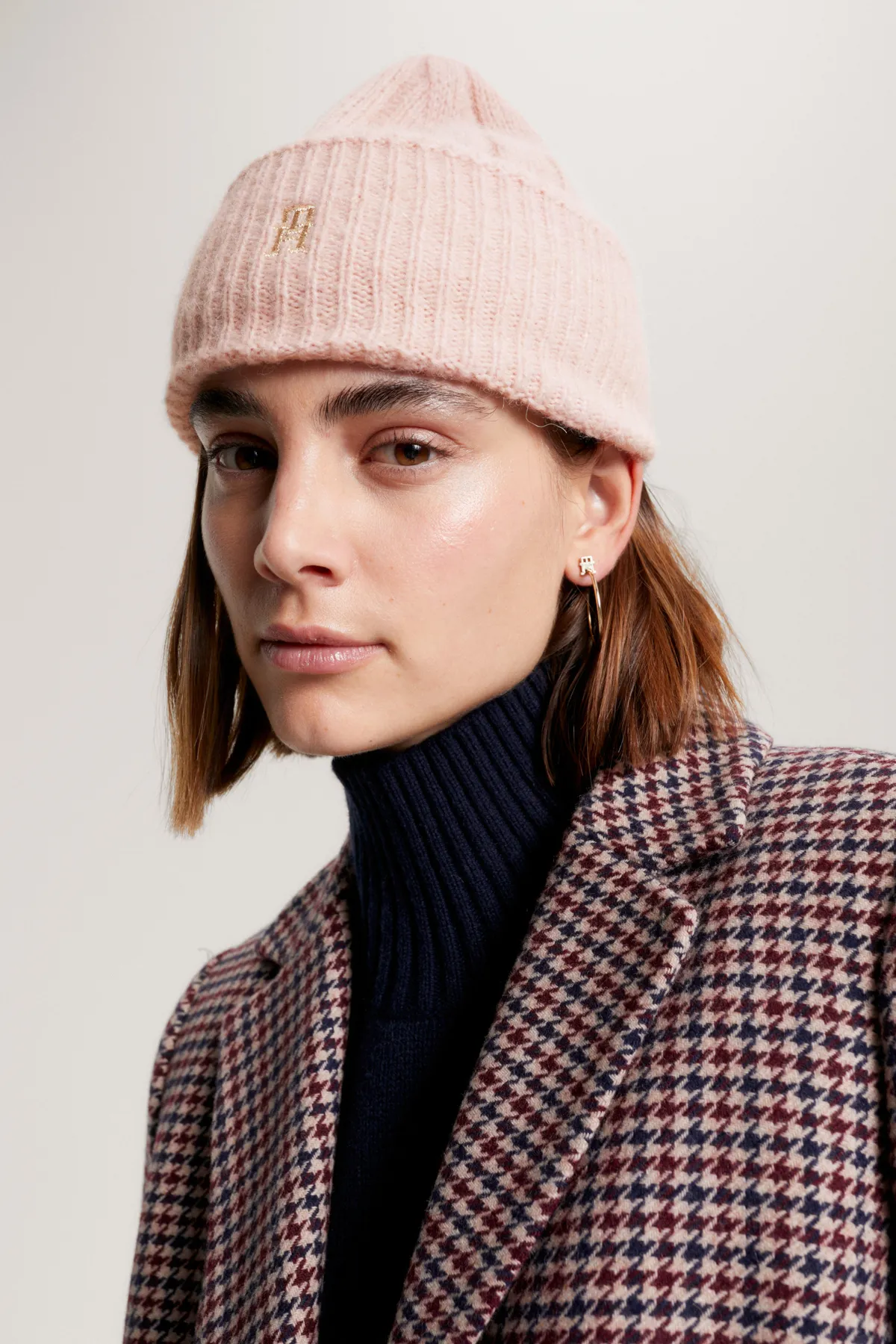 Tommy Hilfiger  Beanie Damen / Mädchen Sepia Pink