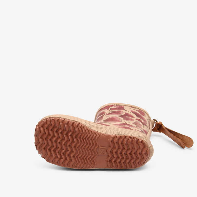 fashion bordeaux leaves - Rosa