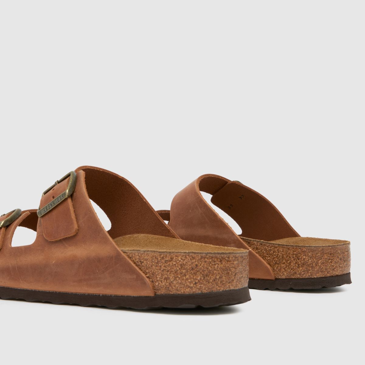 BIRKENSTOCK Arizona szandál konyakszínben