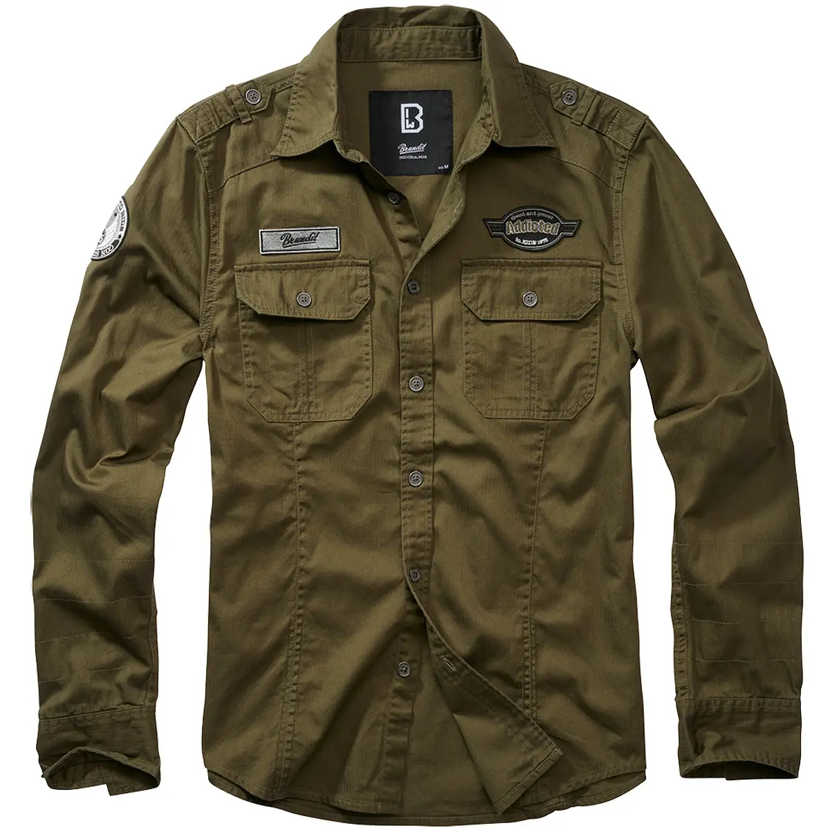 Luis Vintageshirt oliv