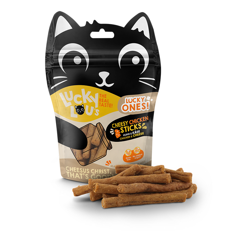 Lucky Lou Snacks Lucky Lou Lucky Ones Sticks 8x50 g Huhn & Käse