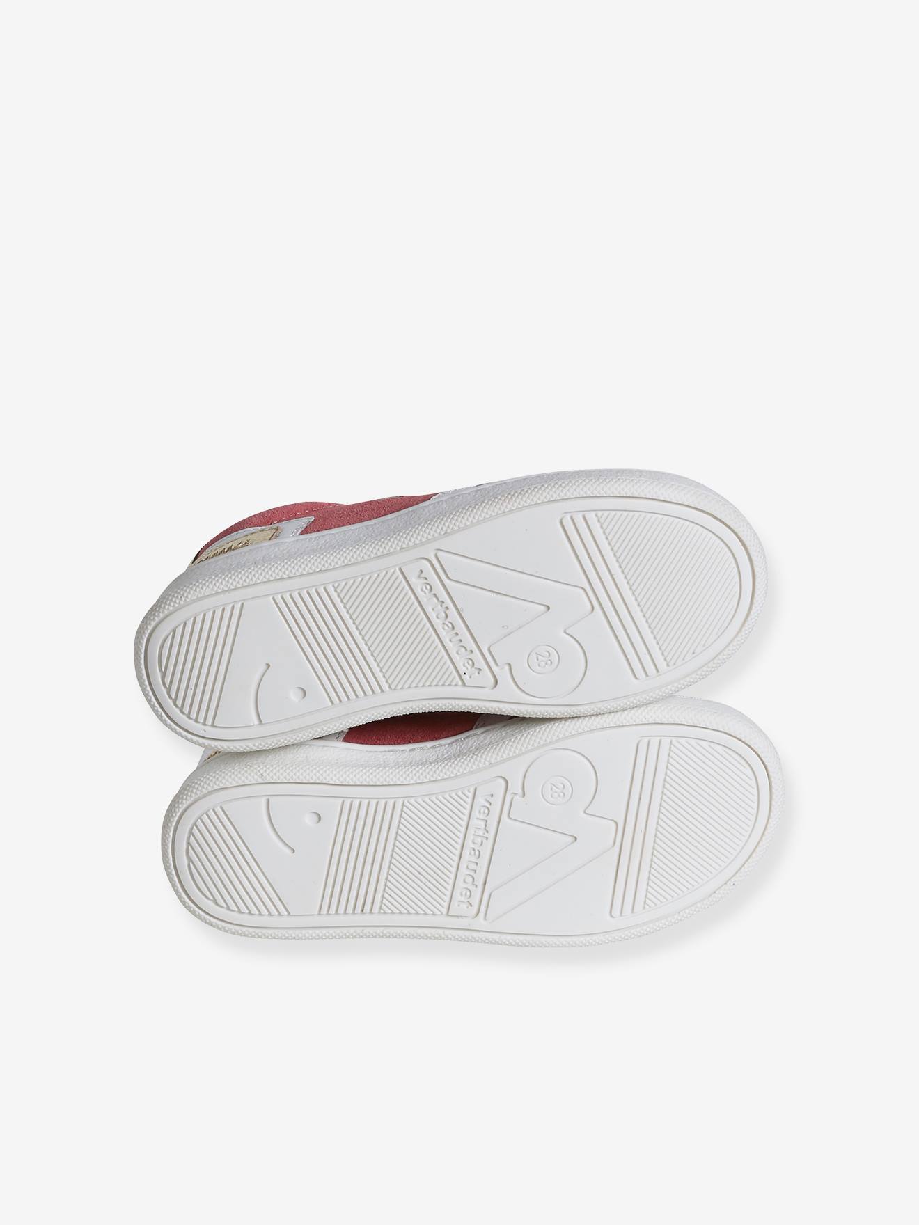 Vertbaudet Mädchen Sneakers mit Anziehtrick - set beige