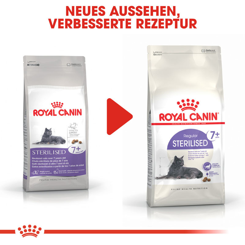 ROYAL CANIN Trockenfutter ROYAL CANIN Sterilised 7+ 2x3,5 kg