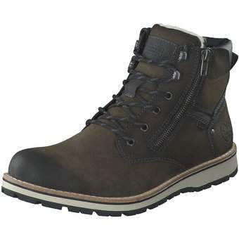 Rieker Schnürstiefelette in grün