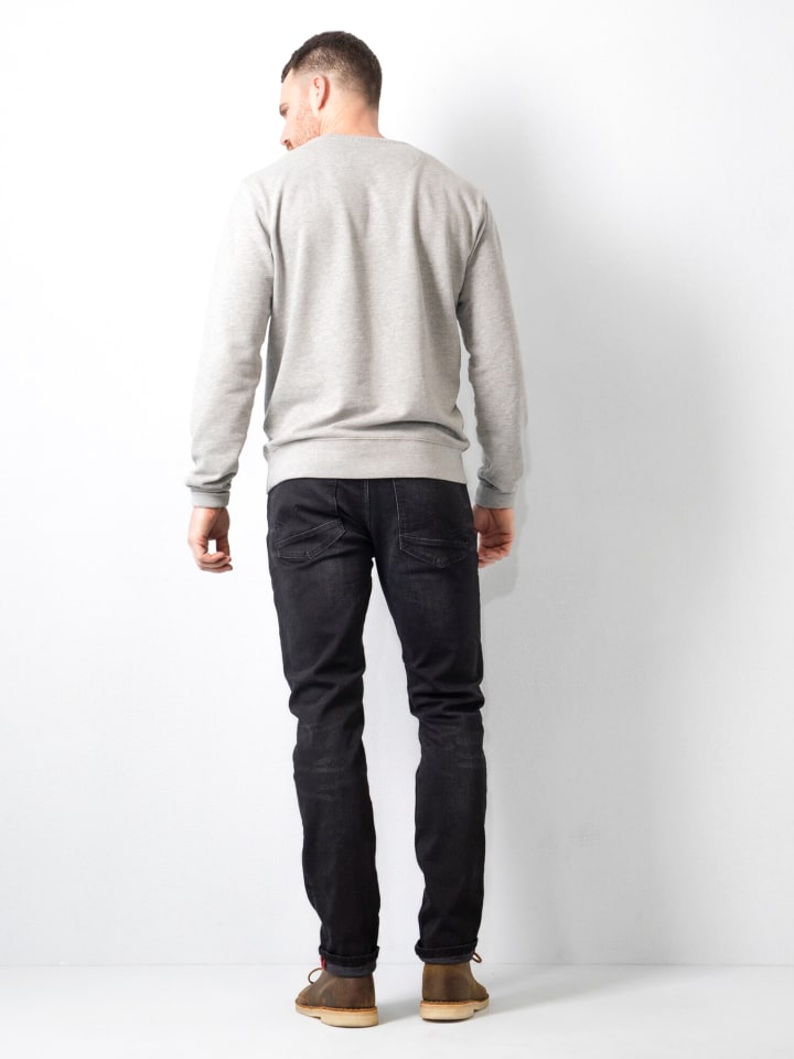 Petrol Industries Regular Tapered Fit Jeans Russel in Schwarz günstig kaufen