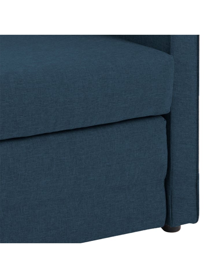 ebuy24 Schlafsofa Romy Dunkelblau 146 x 74 cm günstig kaufen onesize