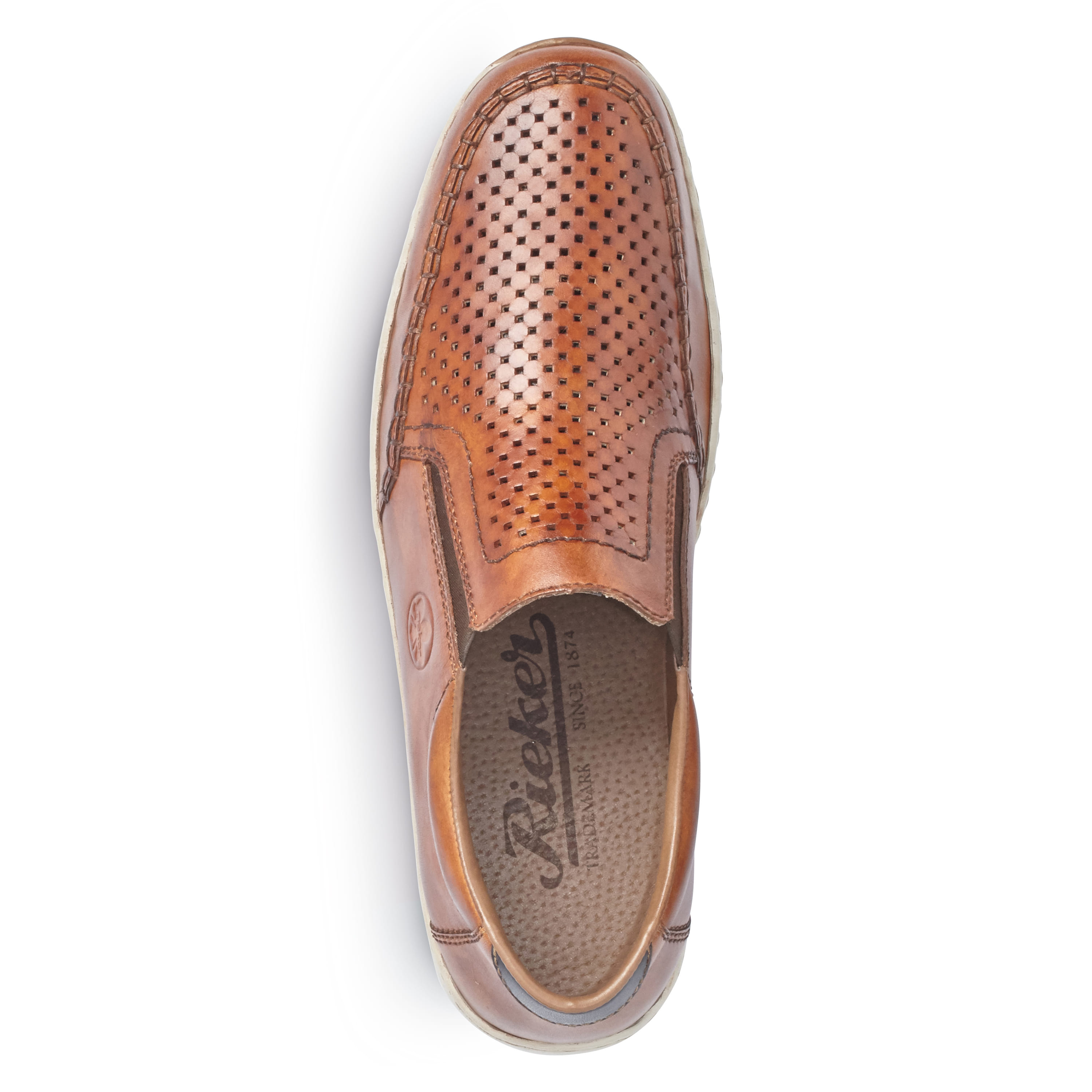 Rieker Herren Slipper nussbraun