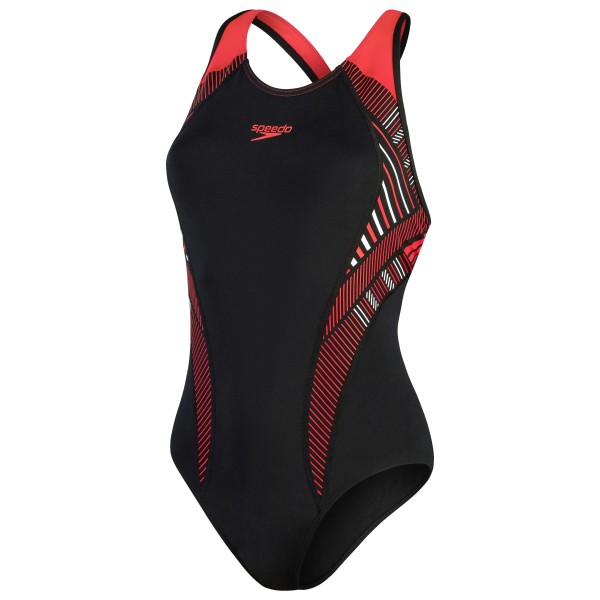 Speedo - Women's Placement Laneback - Badeanzug