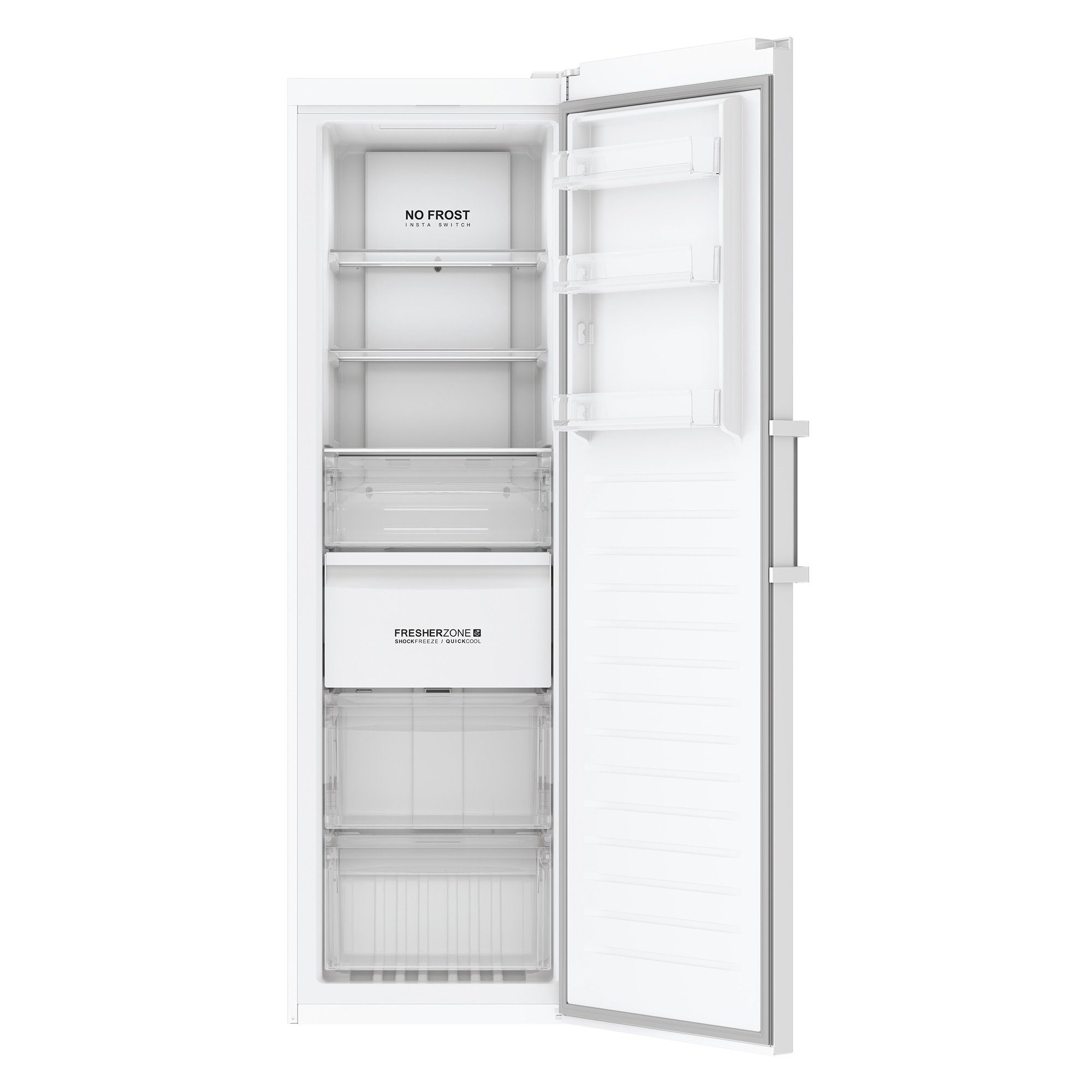Haier Gefrierschrank H3F330WDH1, 190.5 cm hoch, 69.5 cm breit, No Frost, Digitales Tür Display, Alarmanzeige, WIFI Connected
