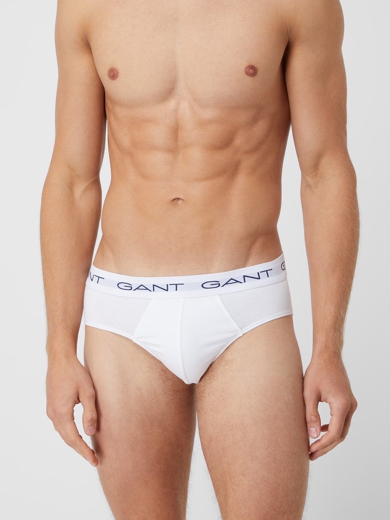Slip im 3er-Pack in weiß